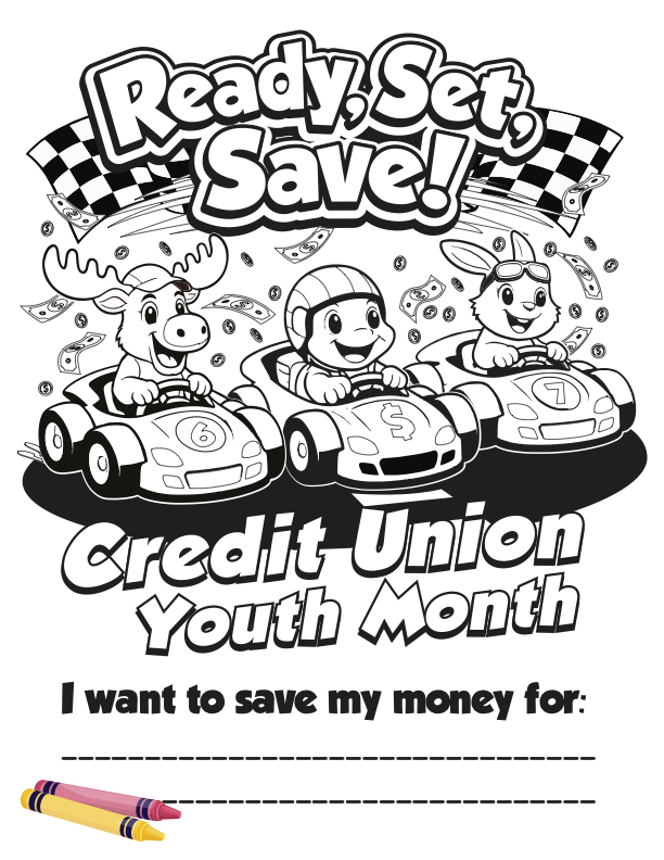 2026 CU Youth Month Coloring Page