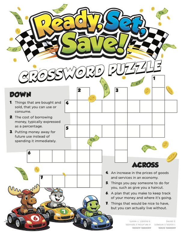 2026 Youth Month Cross Word Page